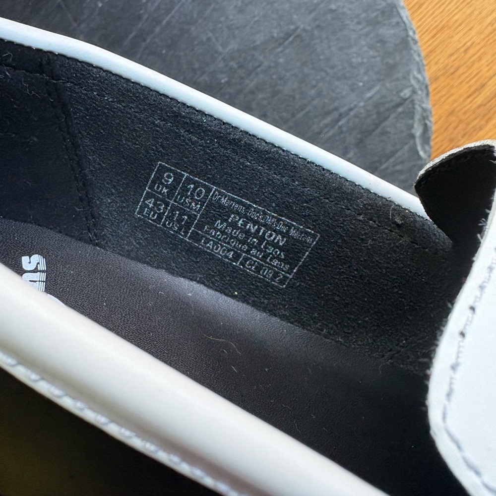 Dr. Martens Black and White Leather Penton
Loafers - Picture 10 of 15